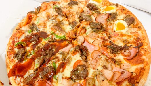 【肉】ドミノ・ピザ『クワトロ・アンガスビーフ』実食！