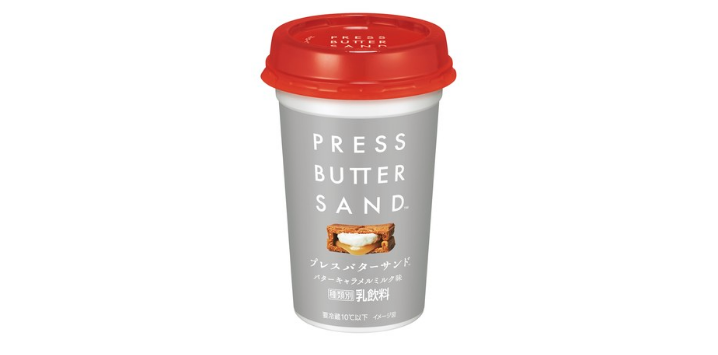 『PRESS BUTTER SAND バターキャラメルミルク味』